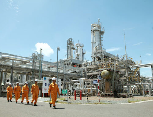 Dinh Co gas processing plant